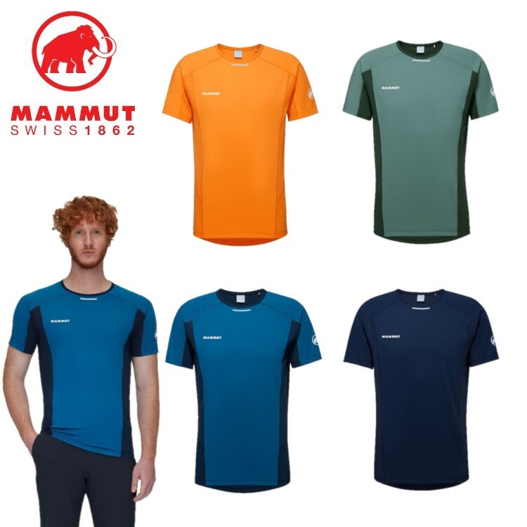 【ポイント最大23倍+4/25限定★エントリーで最大100%ポイントバック！】23春夏 MAMMUT マムート メンズ Aenergy FL T-Shirt AF Men 1017-04980 半袖 Tシャツ 速乾 防臭 登山 アウトドア キャンプ