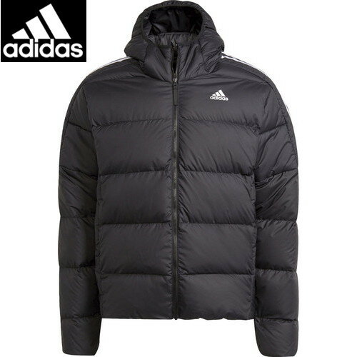 ■送料無料■【adidas】アディダス AV272-GT9141 ESS MID D H JKT[ブラック][アウトドア/カジュアル/ウインドウェア/ウエア/上着/アウター/ジャケット/ダウンジャケット/フード付き/中綿/防寒着/普段着/通勤/通学]【RCP】