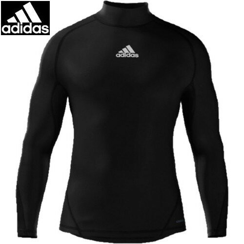 ■送料無料■【adidas】アディダス DT6613Z-BLK mi FTB ALPHASKIN TEAM ロングスリーブシャツ クライマウォーム[ブラック][サッカー/フットサル/Tシャツ/長袖/長そで/インナー/トレーニング/部活/クラブ/メンズ]【RCP】