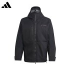 ■送料無料■【adidas】アディダス BZ033-HN2921 テレックス Xploric RAIN. RDY ハイキングジャケット[ブラック][カジュアル/レインジャケット/ウォーキング/ハイキング/レギュラーフィット]【RCP】