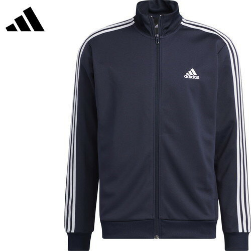 ■送料無料■【adidas】アディダス BXF58-IA9447 スリーストライプス レギュラーフィット ダブルニット トラックトップ[レジェンドインク][トラックトップ/長袖/ランニング/トレーニング]【RCP】