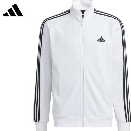 ■送料無料■【adidas】アディダス BXF58-IA9448 スリーストライプス レギュラーフィット ダブルニット トラックトップ[ホワイト][トラックトップ/長袖/ランニング/トレーニング]【RCP】