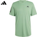 ■送料無料■【adidas】アディダス MLE72-IP1890 クラブ スリーストライプス テニス 半袖Tシャツ[プリラブドグリーン][Tシャツ/半袖/ショートスリーブ/テニス/チーム]【RCP】