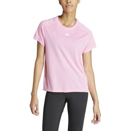 【adidas】アディダス NEN26-IS3957 AEROREADY トレイン エッセンシャルズ ミニマル ロゴ クルーネック半袖Tシャツ[ブリスピンク][Tシャツ/半袖/ショートスリーブ/ランニング/ジョギング/トレーニング]【RCP】 3