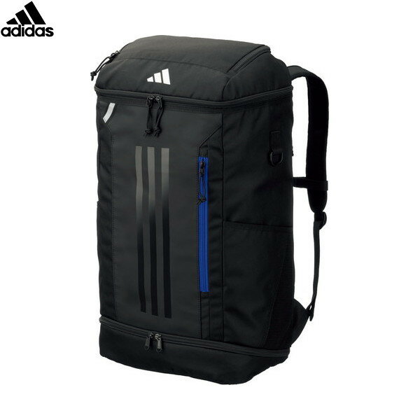 ■送料無料■【adidas】アディダス ADP48BKB ボール用デイパック[ブラック×ブライトロイヤル]ユニセック..