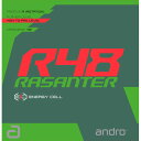 ★在庫あり即納★■卓球ラバーメール便送料無料■【andro】アンドロ 112280 ラザンター R48 回転力と加速力の進化。エナジー・セル搭載のスーパーモンス...