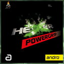 即納 あす楽 卓球ラバーメール便 andro アンドロ 112297 ヘキサー パワーグリップ HEXER POWERGRIP 驚異的なグリップ力が破壊力のあるボールを生み出す 卓球用品 卓球 ラバー 裏ソフトラバー …