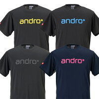 ★即納/あす楽★【andro】アンドロ ナパTシャツ4 [×ダークカラー]JTTAマーク入り卓球...