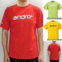 ★即納/あす楽★【andro】アンドロ ナパTシャツ4 [×パステル系カラー]JTTAマーク入り卓球用ゲームシャツ/卓球ユニフォ…