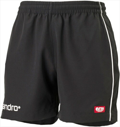 ★在庫あり即納★特価/在庫処分40％OFFセール★【andro】アンドロ 315702 BSショーツ [ブラック]男女兼用(ヨーロッパサイズ)【卓球用品】ゲームパンツ/卓球ユニフォーム/卓球/ユニホーム【RCP】