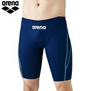 ■送料無料■【ARENA】アリーナ ARN1022MJ-NVBU ジュニアハーフスパッツ[水泳/競泳/スイミング/スイム/競泳水着/水着/スイムウェア/ウエア/...