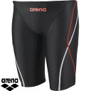 ■送料無料■【ARENA】アリーナ ARN2052MJ-BKRWアクアレーシング ジュニアハーフスパッツ[水泳/競泳/水着/競泳用水着/レース/初級スイマー向け...