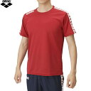 【ARENA】アリーナ ASS4HTU010-RED チームウェア Tシャツ[水泳/スイミング/スイム/プール/ユニセックス/メンズ/半袖Tシャツ/半袖シャツ/...