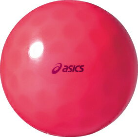 ▼asics▼アシックス GGG325-23 クリアボール ディンプルSH(レッド) [シリーズ:グラウンドゴルフ/グランドゴルフ]年度:11S1【RCP】