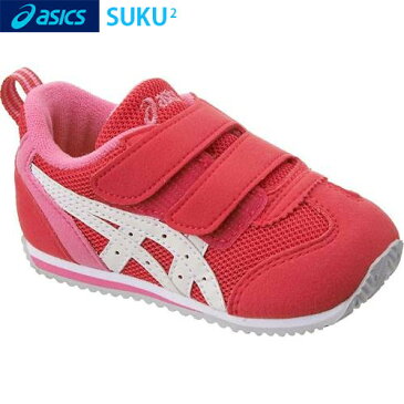 ★即納/あす楽★【asics】アシックス TUB165-1901 アイダホ BABY 3(アイダホ ベビー 3) [ピンク×ホワイト 13.0〜15.5cm]通気性のいいラッセルメッシュを使用[こども/靴/入園/入学/すくすく/子供靴/ベビーシューズ/スクスク]【RCP】