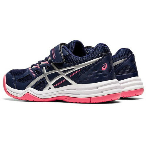 ■送料無料■【asics】アシックス 1074A029-409 UPCOURT 4 PS[ピーコート/ピュアシルバー][ワイズ:STANDARD KIDS][テニス/テニスシューズ/シューズ/靴/くつ/オールコート/屋内/インドア/屋内コートシューズ/試合/部活/クラブ]【RCP】