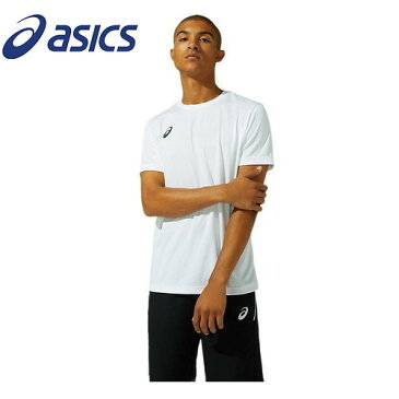 【asics】アシックス 2031C243-101 ショートスリーブトップ[ブリリアントホワイト/ピーコート][Tシャツ/半袖/ランニング/トレーニング/部活/クラブ/キッズ/ジュニア/子供/メンズ/レディース]【RCP】