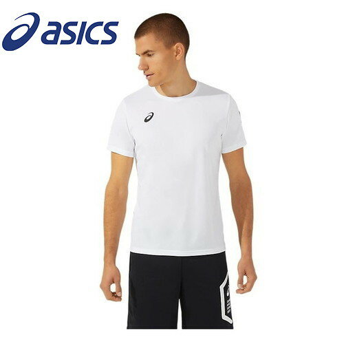 ★即納/あす楽★【asics】アシックス 2031C269-100 HEXショートスリーブトップ[ブリリアントホワイト][Tシャツ/半袖/トレーニング/部活/クラブ/メンズ/男女兼用]【RCP】