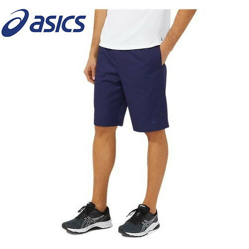 【asics】アシックス 2031C276-400 チノハーフパンツ[ピーコート][パンツ/ハーフパンツ/チノ/チノパン/カジュアル/移動着/メンズ/男女兼用]【RCP】