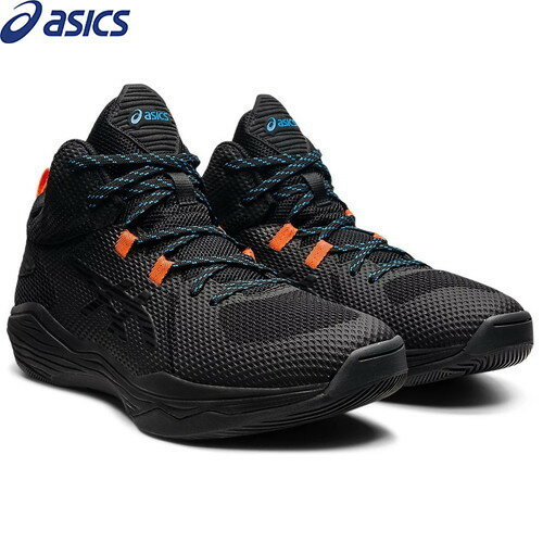 ■送料無料■【asics】アシックス 1063A028-003 NOVA FLOW[ブラック×ショッキングオレンジ][ワイズ:STANDARD][バスケットボールシューズ/シューズ/靴/くつ/ユニセックス/バスケットシューズ/バッシュ/スポーツシューズ/部活動/チーム]【RCP】