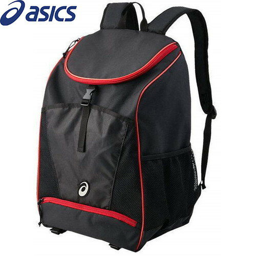 ■送料無料■【asics】アシックス 3163A088-002 バックパック35[パフォーマンスブラック×クラシックレッド][トレーニング/リュックサック/バックパック/メンズ/レディース/ユニセックス/スポーツバッグ/スクールバッグ/通勤/通学]【RCP】