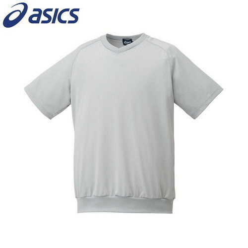 ■送料無料■【asics】アシックス 2121A163-020 チャージトップ[Sグレー][トップス/半袖/野球/ユニセックス/男女兼用/ジュニア/部活/クラブ/チーム/チームウエア]【RCP】