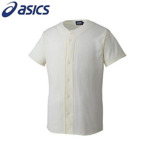 ■送料無料■【asics】アシックス BAS015-02B スクールゲームシャツ[アイボリーB][シャツ/トップス/半袖/野球/メンズサイズ/メンズ/男性/ジュニア/部活/クラブ/チーム/チームウエア]【RCP】(4)