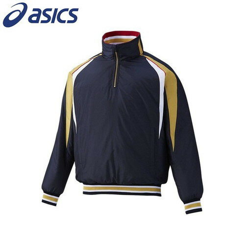 ■送料無料■【asics】アシックス BAV011-50 VジャンLS ジャケット[ネイビー][ジャケット/上着/アウター/長袖/野球/ユニセックス/男女兼用/ジュニア/部活/クラブ/チーム/チームウエア]【RCP】