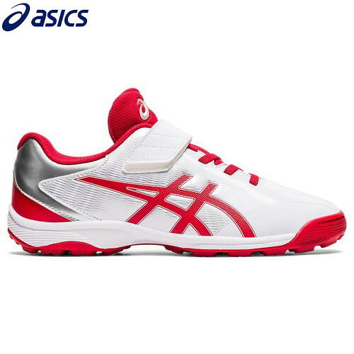 ■送料無料■【asics】アシックス 1124A009-101 STAR SHINE TR 2[ホワイト×レッド][シューズ/靴/くつ/野球/ジュニア/キッズ/小学生/部活/クラブ/チーム/幅:STANDARD]【RCP】