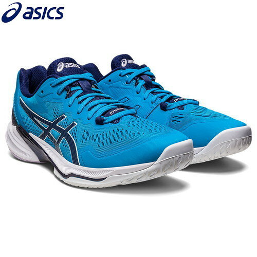 ■送料無料■【asics】アシックス 1051A064-403 SKY ELITE FF 2[アイランドブルー/インディゴブルー][バレーボールシューズ/バレーボール/ユニセックス/男女兼用/メンズ＆レディース/部活/クラブ/チーム]【RCP】