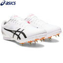 ■送料無料■【asics】アシックス 1093A195-100 HEATFLAT 12[ホワイト/ブラック][陸上スパイク/陸上/陸上競技/ユニセックス/男女兼用/メンズ＆レディース/部活/クラブ/チーム]【RCP】