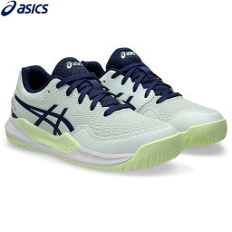 ■送料無料■【asics】アシックス1044A067-301 GEL-RESOLUTION 9 GS[Pale Mint/Blue Expanse]ジュニア/キッズ/子供用/シューズ/靴/プラクティス/練習靴/テニス/部活動/クラブ活動/学生/運動/オールコート【RCP】