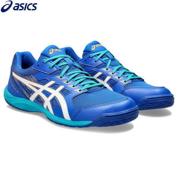 ■送料無料■【asics】アシックス1073A056-401 ATTACK HYPERBEAT 4[Tuna Blue/White]ユニセックス/男女兼用/シューズ/靴/プラクティス/練習靴/卓球/テーブルテニス/部活動/クラブ活動/学生/運動【RCP】