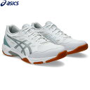 ■送料無料■【asics】アシックス1073A065-102 GEL-ROCKET 11[White/Teal Tint]ユニセックス/男女兼用/シューズ/靴/プラクティス/練習靴/バレーボール/部活動/クラブ活動/学生/運動【RCP】