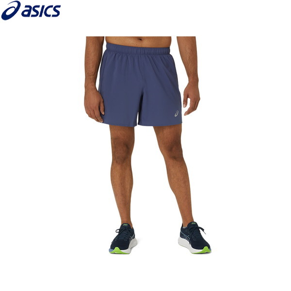 送料無料 【asics】アシックス2011C835-402 ランニングICON7インチパンツ[サンダーブルー ミッドナイトブルー]メンズ/男性用/ランニング/中長距離/ウェア/ショートパンツ/パンツ/部活/クラブ/…