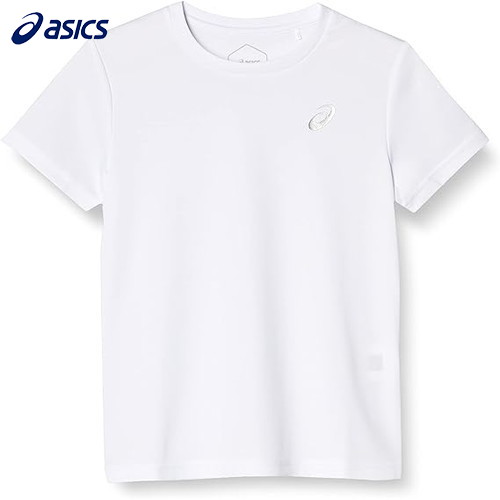 【asics】アシックス 2031E017-102 ドライワンポイント半袖シャツ[BW/PRSV][Tシャツ/半袖/半そで/ランニング/ジョギング/ウェア/ウエア/練習/トレーニング/部活/クラブ/マルチスポーツ]【RCP】