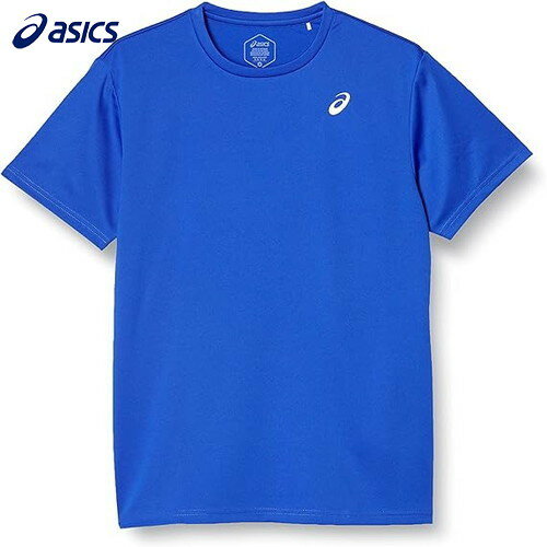 【asics】アシックス 2031E017-401 ドライワンポイント半袖シャツ[ASB/BW][Tシャツ/半袖/半そで/ランニング/ジョギング/ウェア/ウエア/練習/トレーニング/部活/クラブ/マルチスポーツ]【RCP】