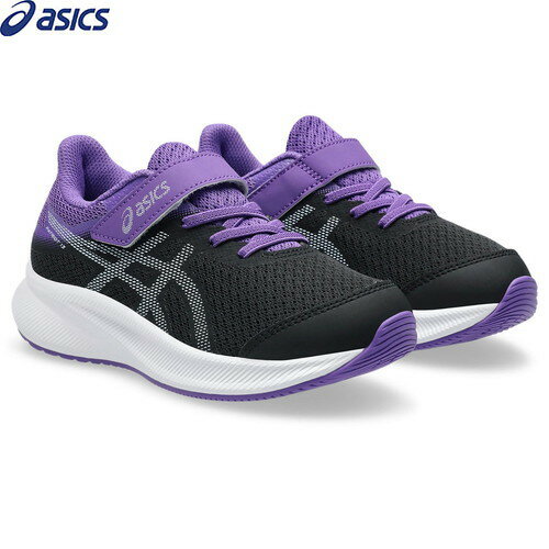 【子ども/こども/カジュアルシューズ/トレーニング/部活動/クラブ活動/通学/小学生/中学生】 ■送料無料■【asics】アシックス 1014A264-010 PATRIOT 13 PS[BLACK/BLUE FADE][キッズ/ジュニア/子供/靴/子供靴/シューズ/くつ/スニーカー/運動靴/スポーツシューズ]【RCP】