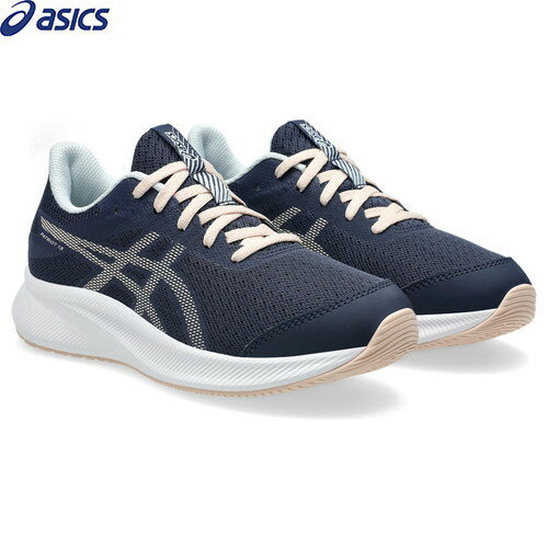 【子ども/こども/カジュアルシューズ/トレーニング/部活動/クラブ活動/通学/小学生/中学生】 ■送料無料■【asics】アシックス 1014A267-410 PATRIOT 13 GS[MIDNIGHT/PEARL PINK][キッズ/ジュニア/子供/靴/子供靴/シューズ/くつ/スニーカー/運動靴/スポーツシューズ]【RCP】