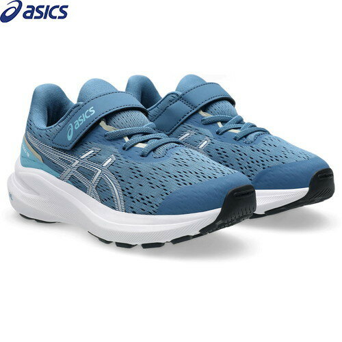 【子ども/こども/カジュアルシューズ/トレーニング/部活動/クラブ活動/通学/小学生/中学生】 ■送料無料■【asics】アシックス 1014A344-410 GT-1000 13 PS[WINTER SEA/WHITE][キッズ/ジュニア/子供/靴/子供靴/シューズ/くつ/スニーカー/運動靴/スポーツシューズ]【RCP】