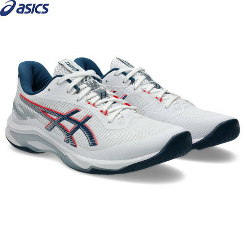 ̵asicsۥå 1053A070-101 NETBURNER BALLISTIC FF 4[WHITE/MAKO BLUE][Х졼ܡ...