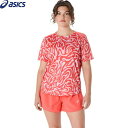 【送料無料】【asics】アシックス 2012D225-700 ROAD ALL OVER PRINT SS TOP (ウイメンズROADランニンググラフィック...