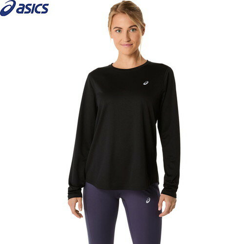 ■送料無料■【asics】アシックス 2012D149-001 ランニングドライ長袖シャツ[パフォーマンスブラック][レディース/長袖/長そで/ロングTシャツ/長袖シャツ/ランニング/トレーニングシャツ/練習着/運動]【RCP】