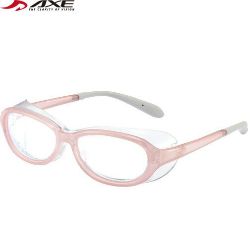 【AXE】アックス EC101J-PK アイキュア キッズ[ミルキーピンク][ジュニア/キッズ/子供/子供用メガネ/キッズメガネ/保護めがね/保護メガネ/花粉対策]【RCP】