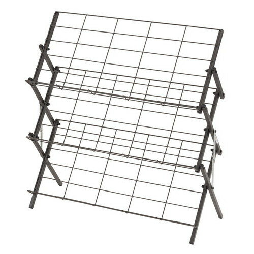 ■送料無料■★メーカー直送品●東谷●AZUMAYA MIP-68DGY フォールディングシューズラック【ダークグレー】(..