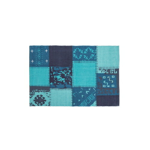 ★メーカー直送品●東谷●AZUMAYA TTR-131BL ラグ【ブルー】(キャンセル不可/※代金引換不可※事前銀行振込orカード決済のみ)[カーペット/ラグ/マット/モダン/インテリア]【RCP】