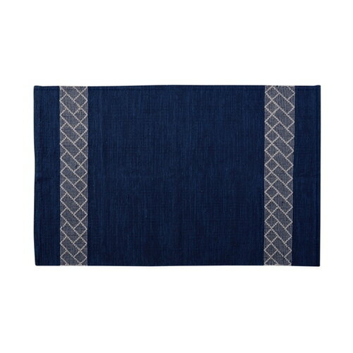 ■送料無料■★メーカー直送品●東谷●AZUMAYA TTR-156BL ラグ【ブルー】(キャンセル不可/※代金引換不可※事前銀行振込orカード決済のみ)[カーペット/ラグ/マット/モダン/インテリア]【RCP】