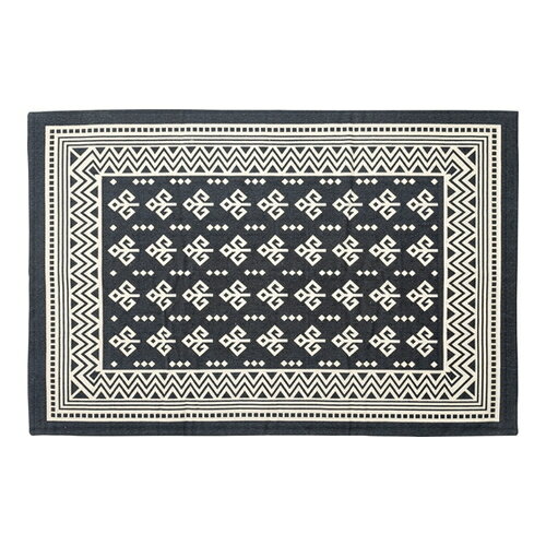 ■送料無料■★メーカー直送品●東谷●AZUMAYA TTR-163B ラグ【ネイビー】(キャンセル不可/※代金引換不可※事前銀行振込orカード決済のみ)[カーペット/ラグ/マット/モダン/インテリア]【RCP】