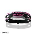 ■送料無料■■BANDEL■バンデル 690584 REACT リアクト Bracelet[ブラック×ピンク][アクセサリー/プラチナシリコーン/シリコンブレスレット/Boostech/ブーステック/光触媒コーティング/抗菌/抗ウイルス効果/黒色/桃色]【RCP】 1