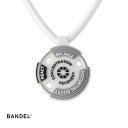 ■送料無料■■BANDEL■バンデル 459091 REACT リアクト Necklace[ホワイト×ブラック][アクセサリー/プラチナシリコーン/シリコンネックレス/Boostech/ブーステック/光触媒コーティング/抗菌/抗ウイルス効果/白色/黒色]【RCP】